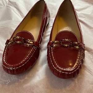 Red Talbots Loafers